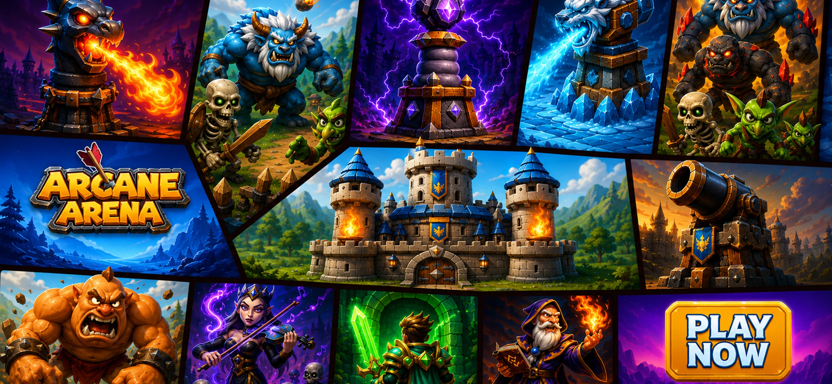 Arcane Arena: Tower Defense TD screenshot