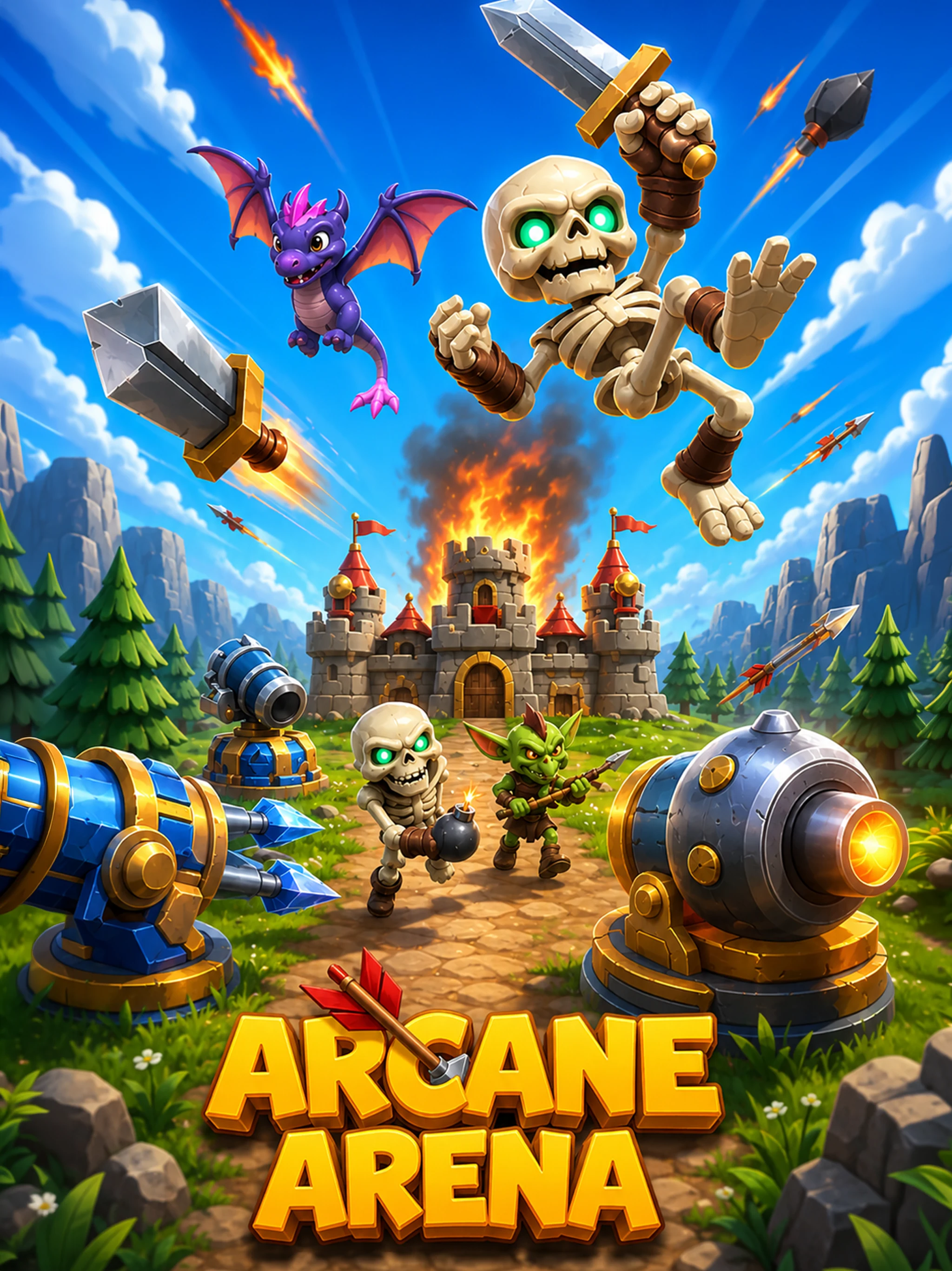 Arcane Arena: Tower Defense TD screenshot