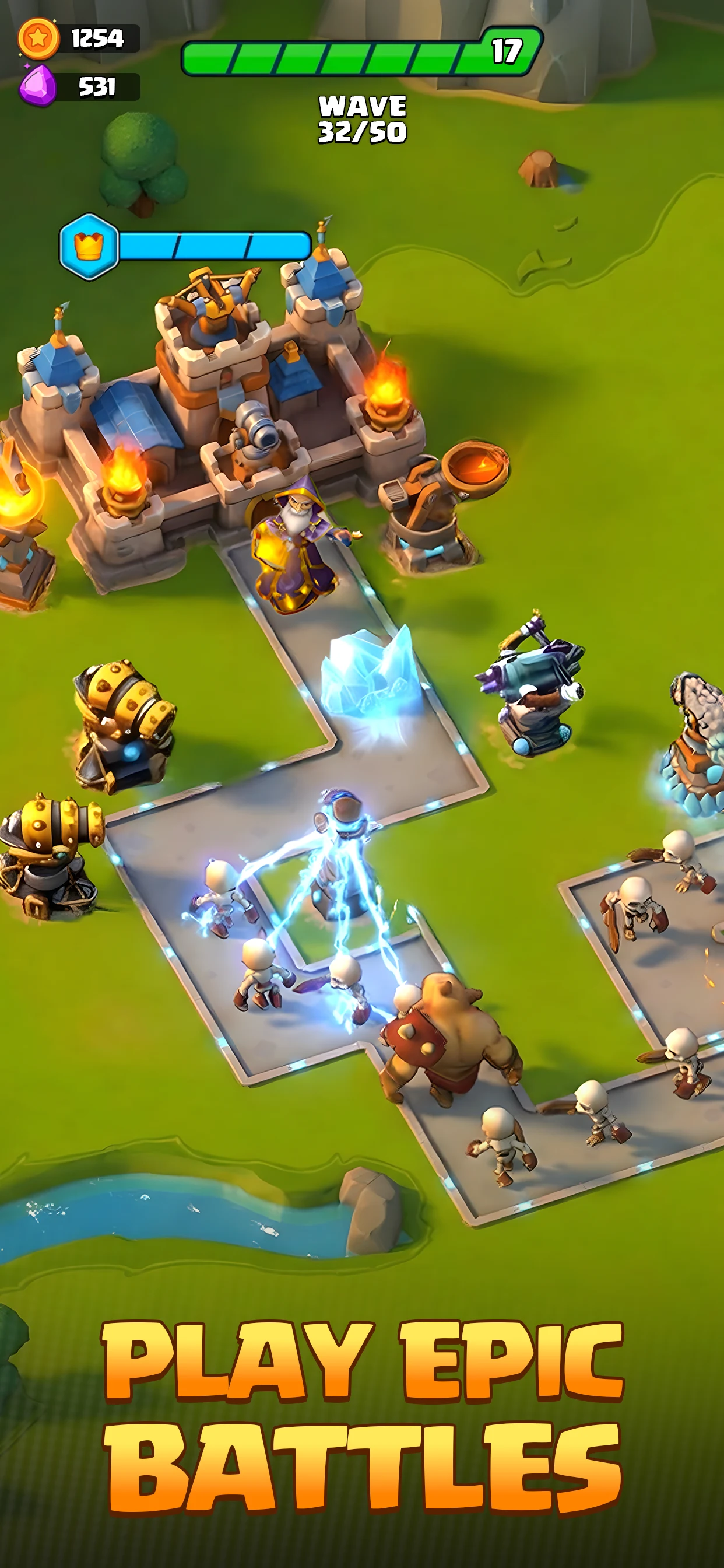 Arcane Arena: Tower Defense TD screenshot
